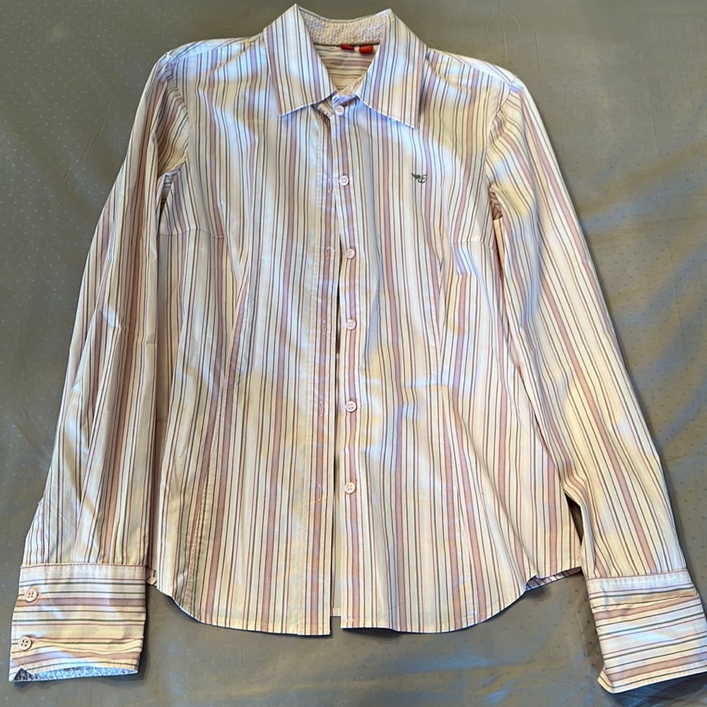 VINTAGE STRIPED DRESS SHIRT